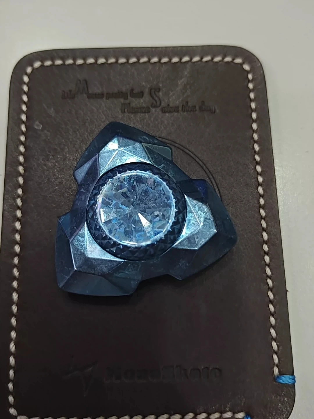 

ELE Star Three Page Gyroscope Ice Crystal Titanium EDC