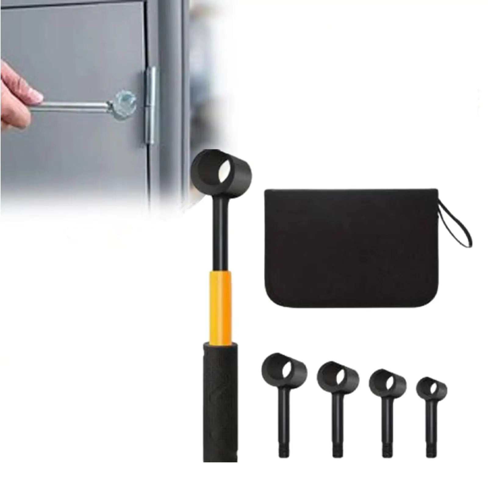 

4 in 1 Door Hinge Adjustment Tool Multi Size Practical Door Hinge Gap Wrench