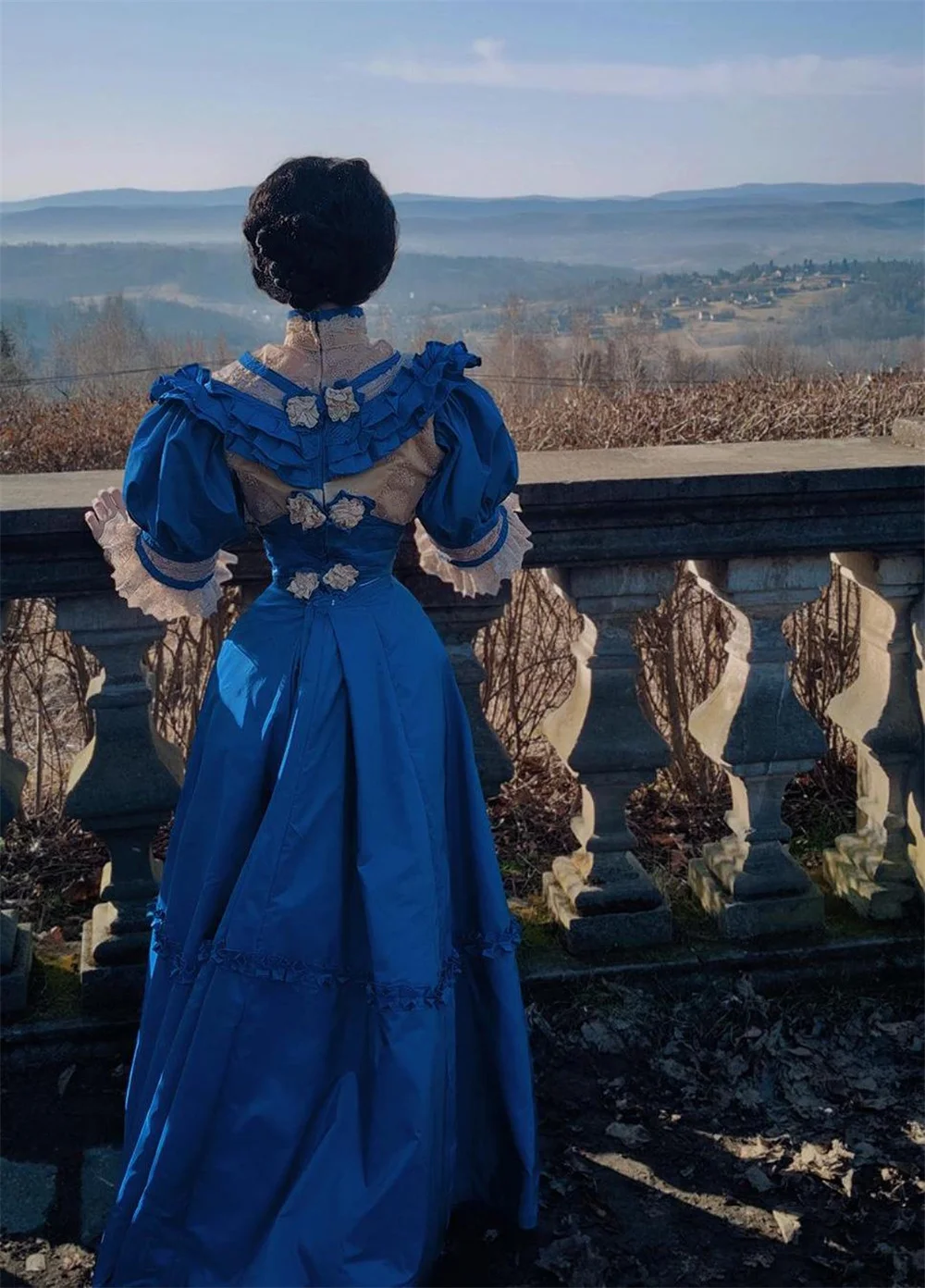 1900s Blue Vintage Edwardian Duchess Costume Dress Walking Suit Historical Victorian Day Dress Elegant Evening Prom Ball Gown - AliExpress 200000532 1900s Blue Vintage Edwardian Duchess Costume Dress Walking Suit Historical Victorian Day Dress Elegant Evening Prom Ball Gown - AliExpress 200000532
