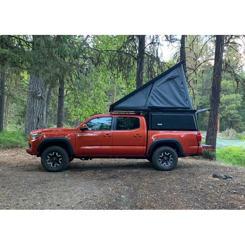 High Quality Waterproof Hardtop Canopy with Camping Roof Tent Tacoma 5FT 6FT