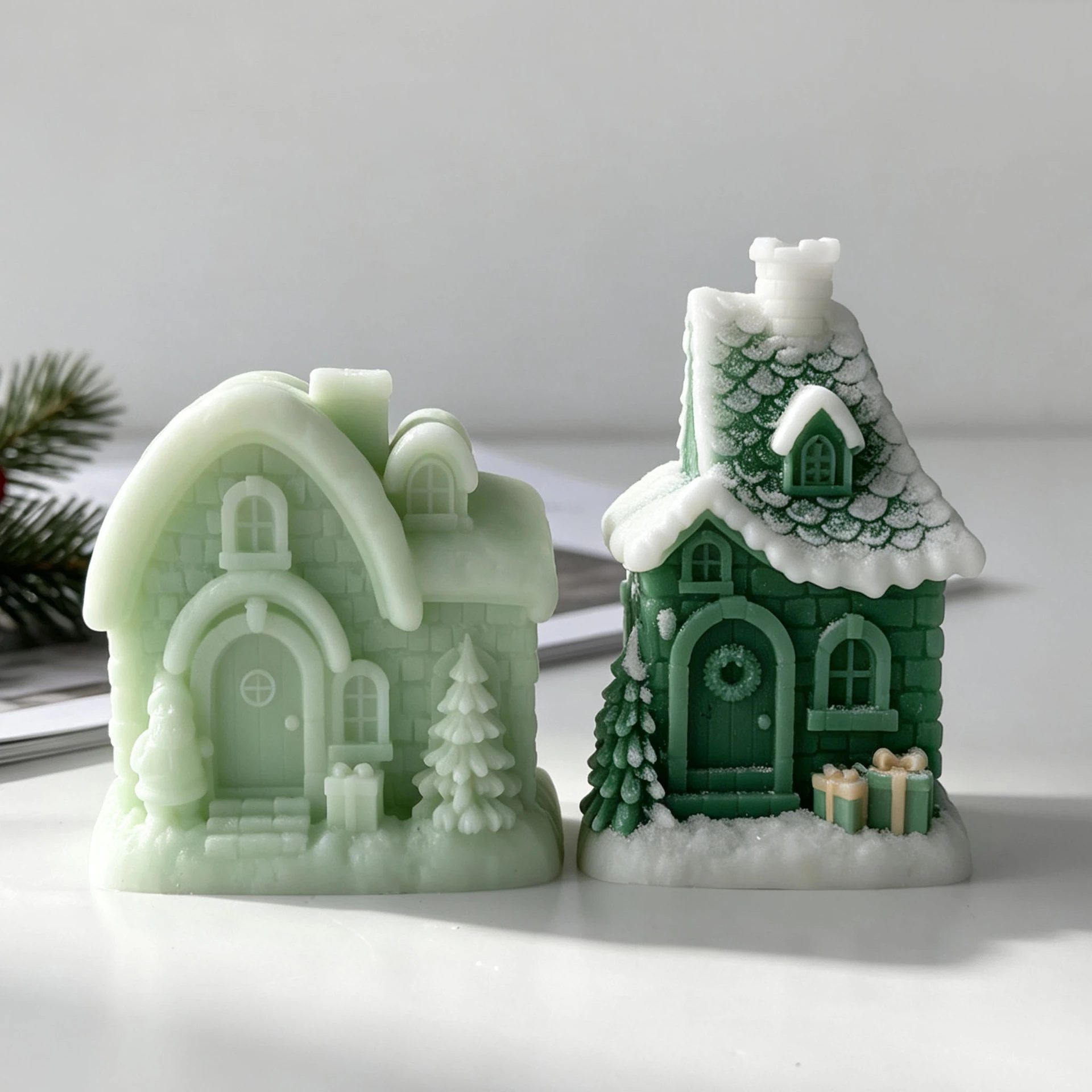 3D Kerst Iglo Sneeuwhuis Kaars - Crafting Resin recensie en prijs