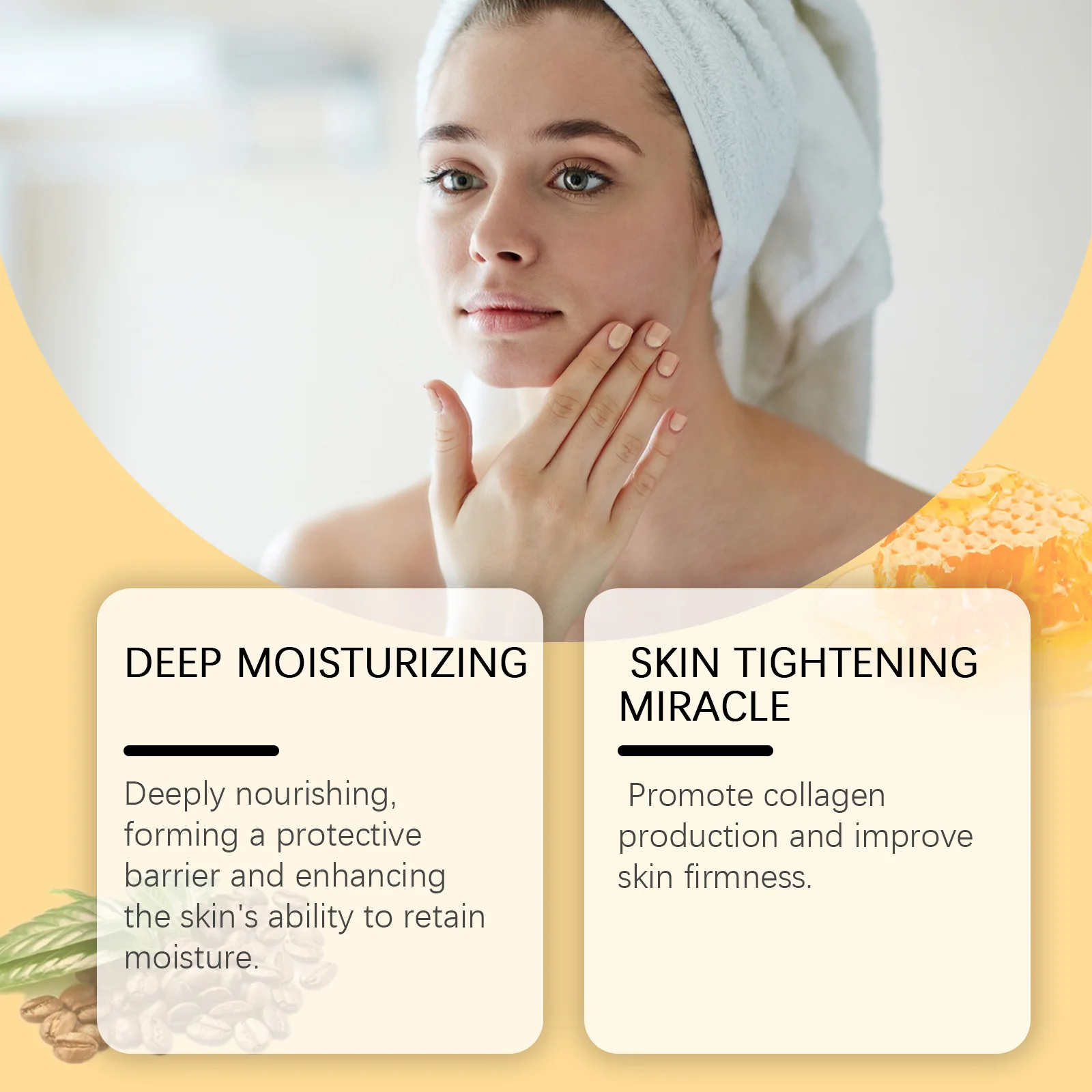 Vitamin Facial Firming Cream Keep Lifting Dark Circle Reduce Fine Lines Deeply Moisturizing Improve Brightening Face Care Cream