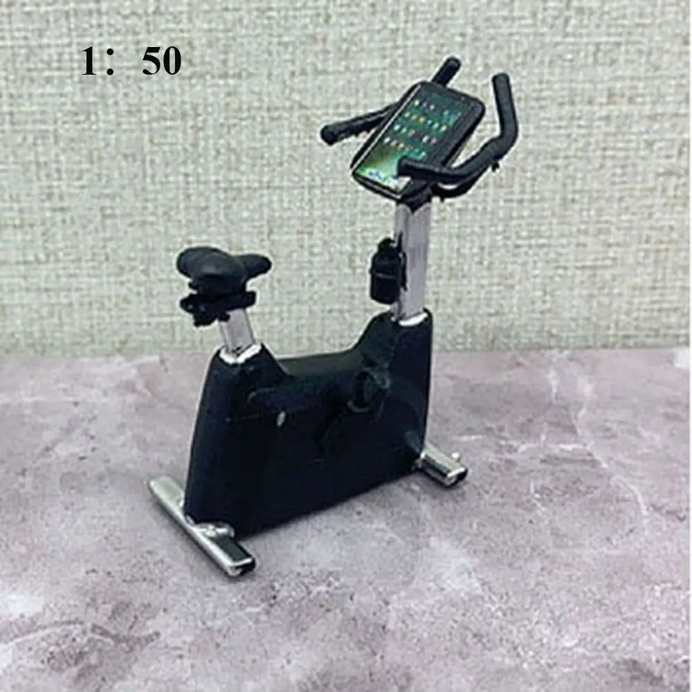 New 1:12 Dollhouse Fitness Equipment Mini DIY House Treadmill Miniature Treadmill Dollhouse Decoration