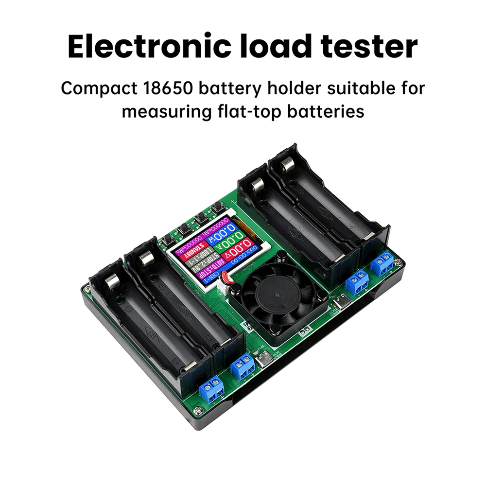 1/2/4/8-Kanal 18650 Batteriekapazitäts- und Innenwiderstandstester, Elektronischer Lasttester, Automatisches Lade-/Entlademodul – Detail 14