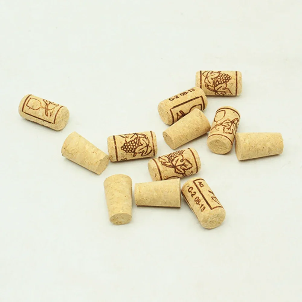 20pcs/set Cork Bottle Stopper Winemaking Tool DIY Wine/Juice/Beer/Drinking Cylindrical/Cone 1.8/2.2/3.9cm Bar/Kitchen/Restaurant