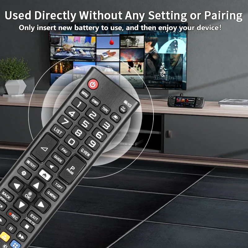 AKB74915347 For LG Remote Control Compatible With LG Smart TV 24LJ480U 24MT49S 28LK480U 28MT49S 32LJ550B 32LJ550M 32LJ594U 32LJ6