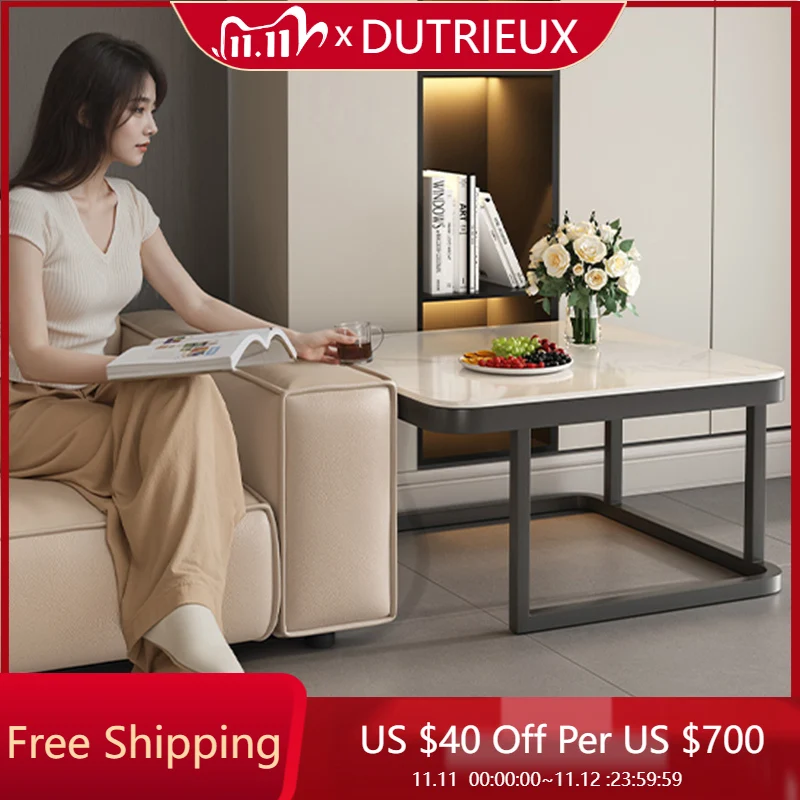 

Small Space Saving Coffee Table Aesthetic Cheap Minimalist Unique Italian Clear Side Table Writing Meubles Ornaments Home Decor