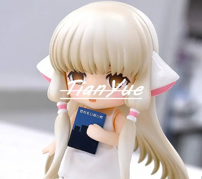 Annime Chobits Chi 2053 Cute version Figure PVC Doll Model Toys Car Decoration 10cm