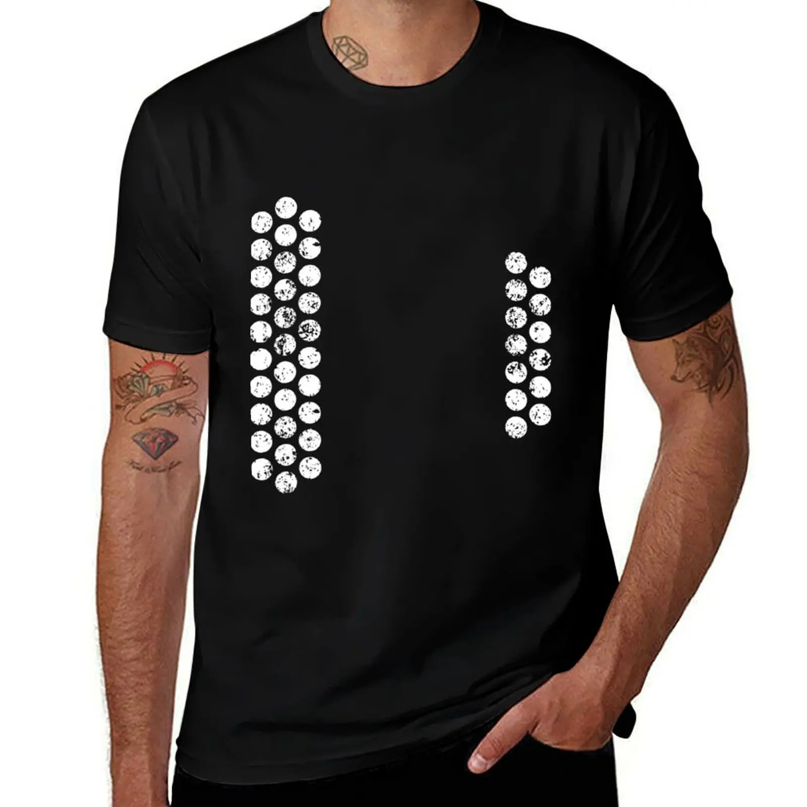 

Air Accordion Music Instrument T-Shirt cotton tshirt 100% t shirts for man cotton man t shirts for men casual T-shirt