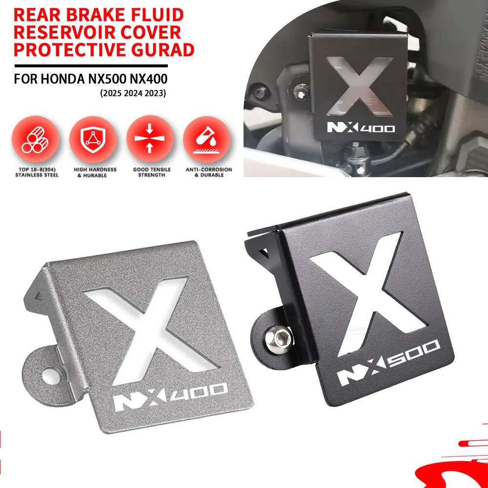 

ДЛЯ HONDA NX500 NX400 NX 500 400 CB500X 2025 2024 2023 аксессуары для мотоциклов задняя крышка резервуара тормозной жидкости защитная защита