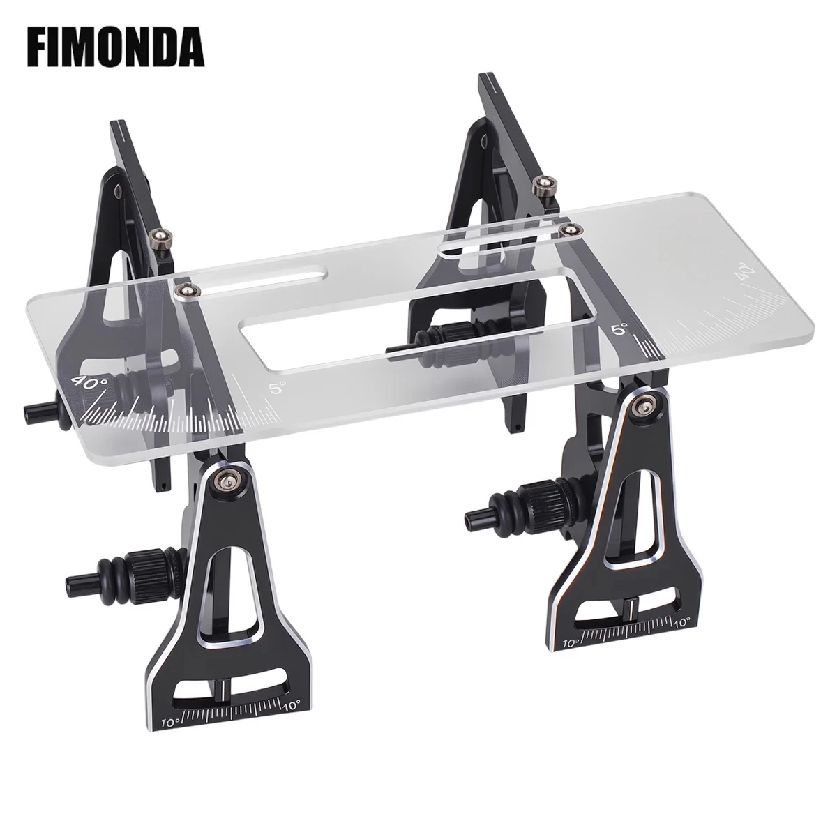 CNC Aluminum RC Chassis Setup System Measuring Tool Set for 1/24 LOSI Micro-B 1/28 Remote Control On-Road Drift Racing