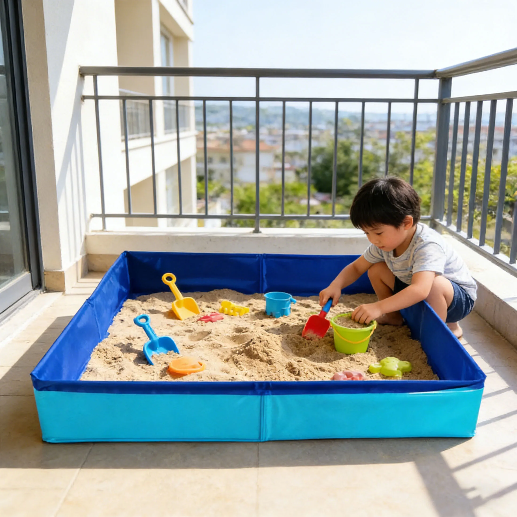 

Sandbox Toys for Kids, Children Outdoor Sandboxes Toys Sand Table Sand Trays Sand Box Sand Toys Swimming Pools for Sand Beach