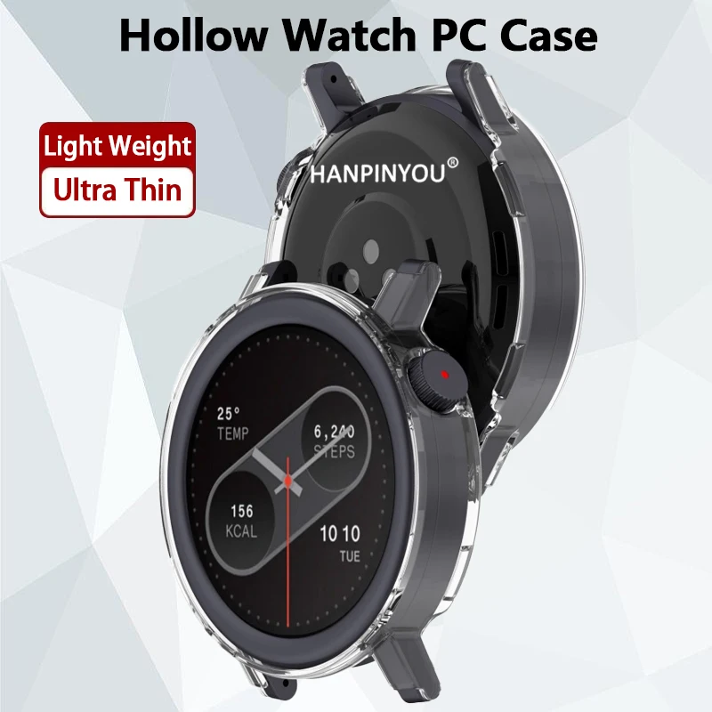 Hollow PC Watch Case For Nothing CMF Watch 3 Pro 2 Protector Cover Ultra Thin Anti Scratch Shockproof Hard PC Shell Bumper