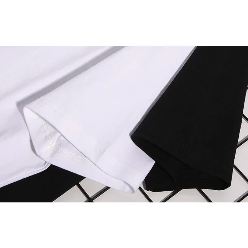 سانريو مرحبا كيتي الإبداعية رسمت تي شيرت الصيف المرأة الجديدة حجم كبير تي شيرت Y2K ريترو فضفاض عادية كم قصير