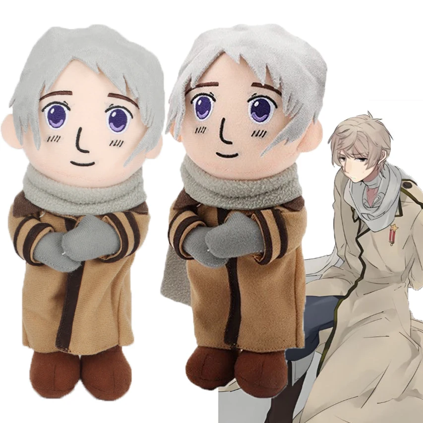 26cm Hetalias Plush Toys Hetalias Axis Powers Plushie Dolls Ivan Braginsky Alfred Jones Merch Stuffed Figure Decoration Fan Gift
