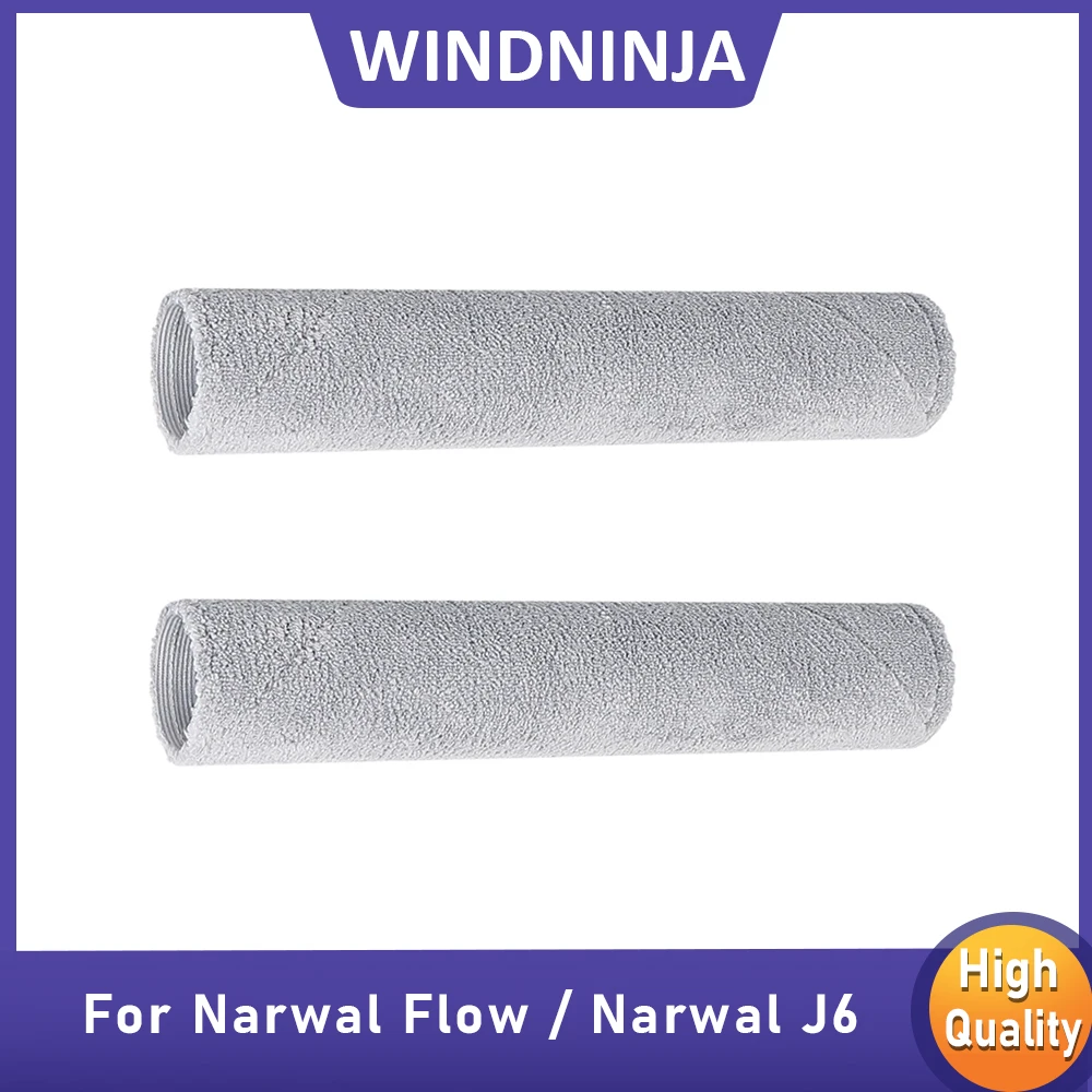 For Narwal Flow / Narwal J6 Robot Vacuum Cleaner Mop Track and Mop Stand Accessories Replacement Brush Roller Track Mop Parts