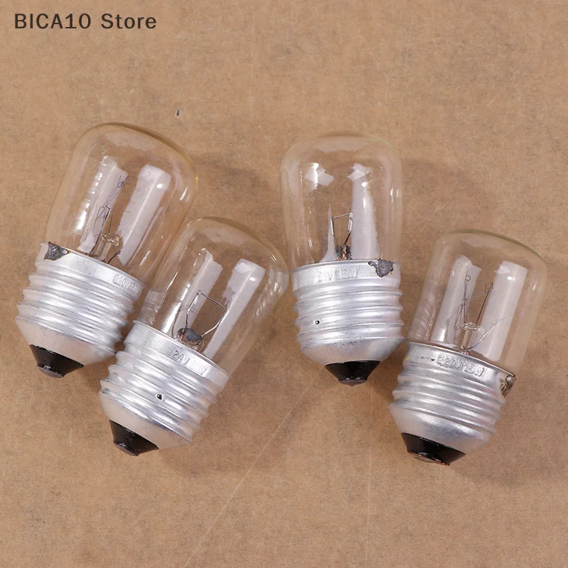 B22 Bayonet E27 Screw 12V/220V 15W 25W LED Filament Light Fridge Bulb Mini COB Lamp For Sewing Machine Range Hood