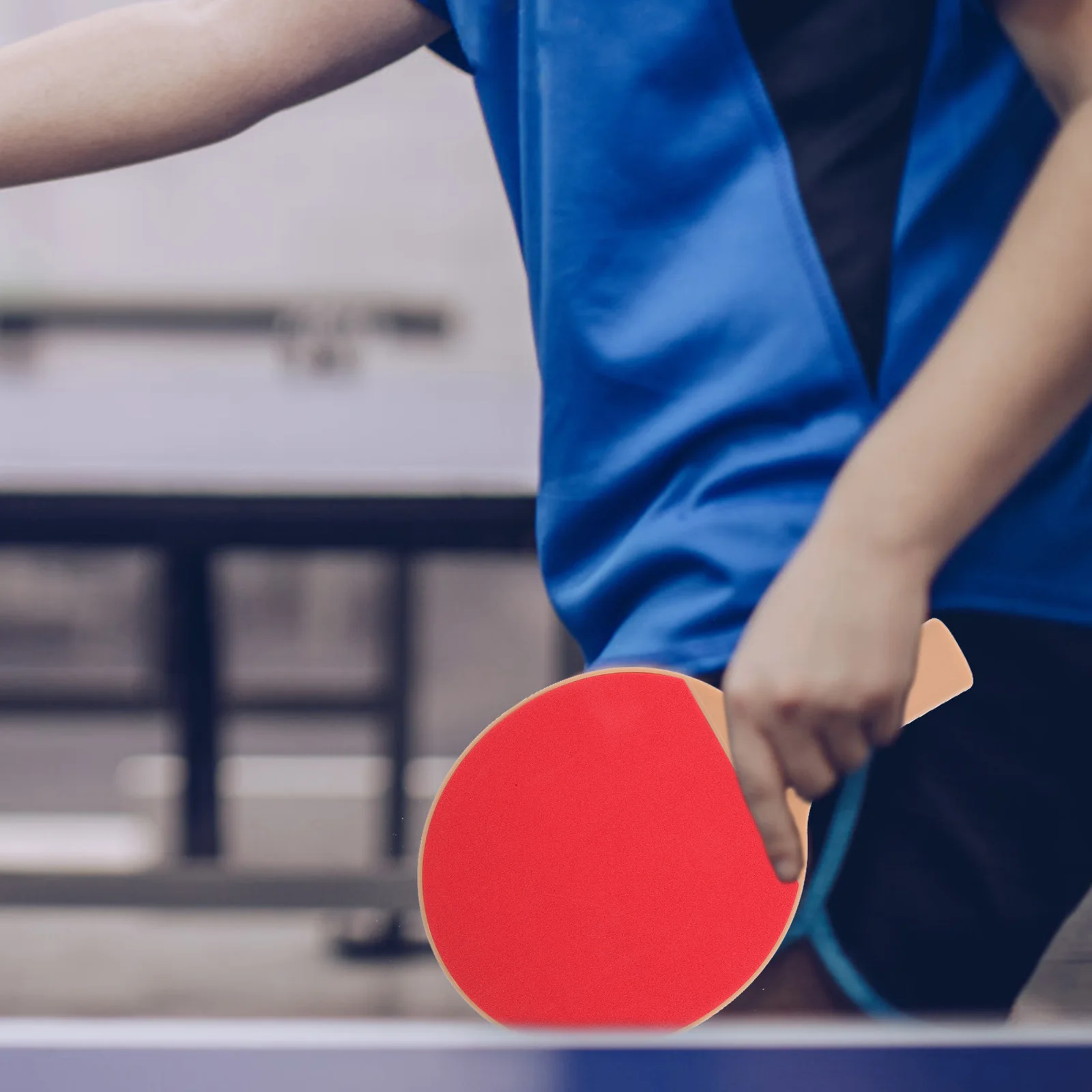 

1 set 1 Set Bouncy Table Tennis Racket Training Paddle For Outdoor Sports Elastic Exercising Device Plastic Sport Paddle