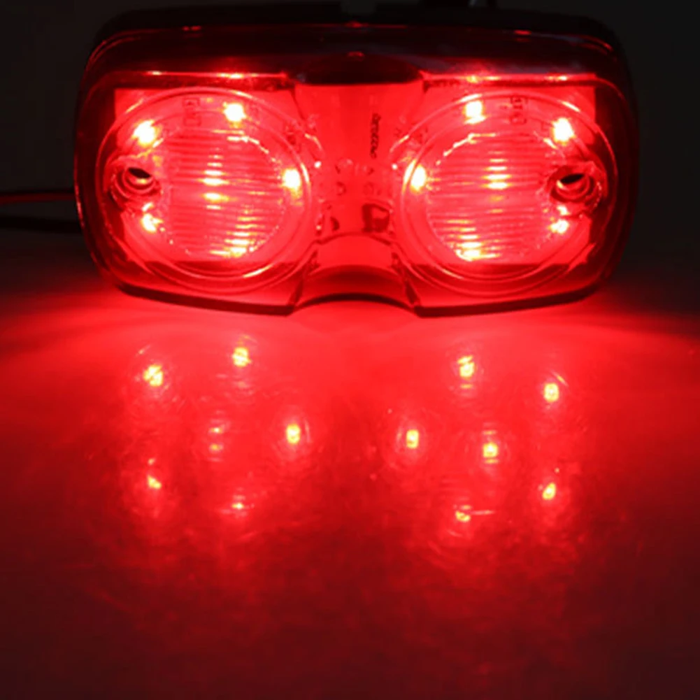 12V 24V Lights LED Side Marker Lights Roof Lights Side Marker Lights ABS Material Long Service Life Low Power Consumption