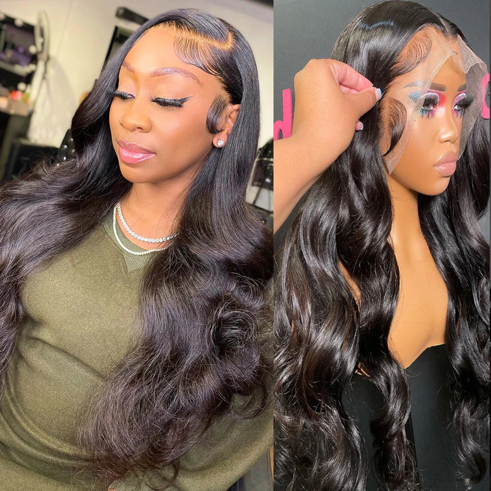 

Парик с HD-волной 13x4, 13x6, 30-40 дюймов, с фронтальной шнуровкой, бразильские парики из натуральных волос, парики с фронтальной шнуровкой