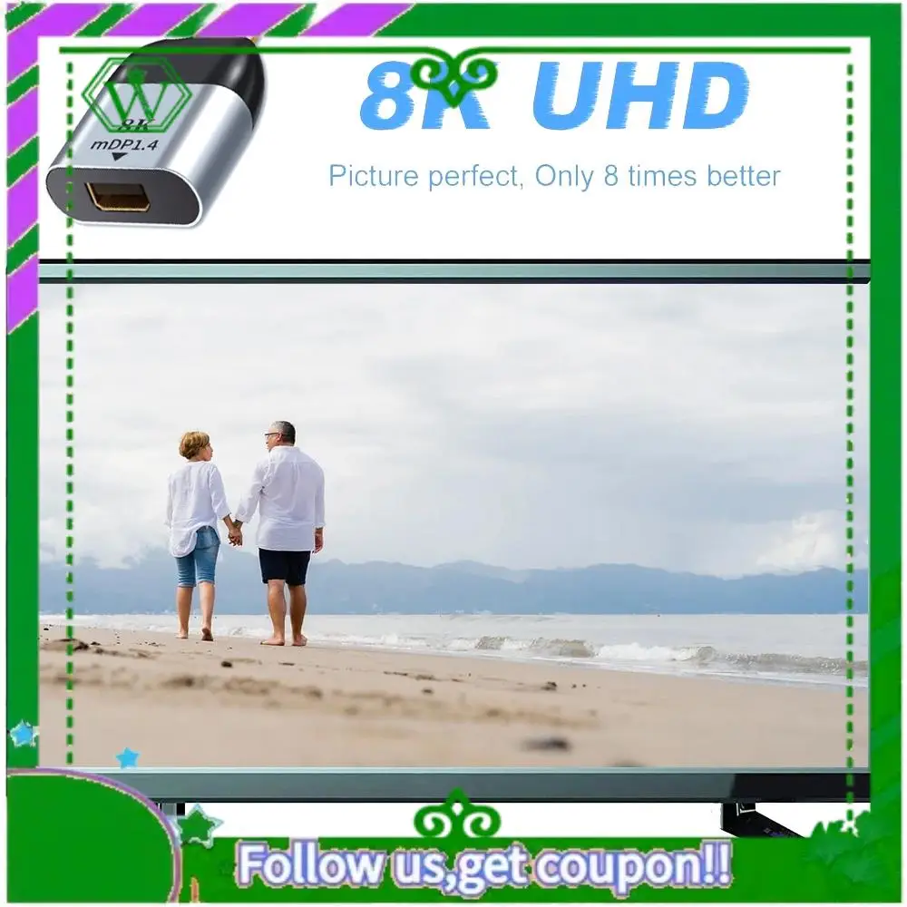 Reliable-Type-C To Mini DP Adapter USB C To Mini Display Port Converter For Thunderbolt 3 8K 4K 60Hz MDP For  Ipad Pro 20