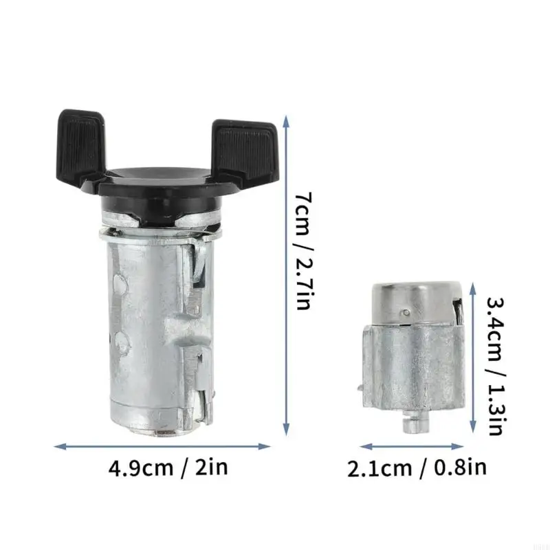 Ignition Switches Door Lock Cylinder for 1987-1993 924-791 12300443 D1414B 701400 Lock Cylinder Automotive Accessory H9EE 6