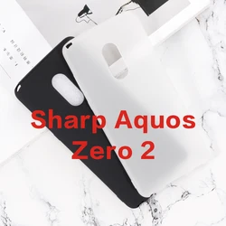 For Sharp Aquos Zero 2 Case Frosted Translucent Soft TPU Back Cover Case Silicone Shockproof Cover