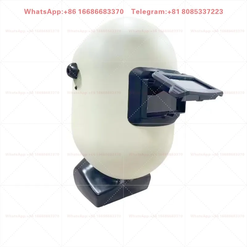 welding helmet flat welding helmet protective face shield work protective mask full face mask(1pcs)