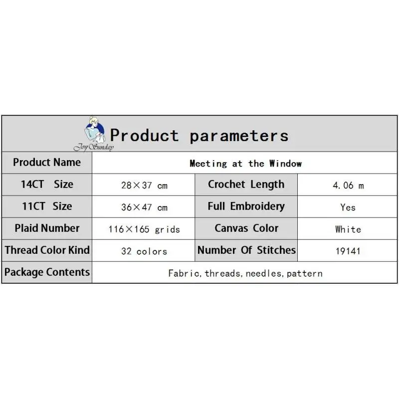 Spotkanie w oknie zestaw do szycia zwierząt krzyżykowych 14CT 11CT nadrukowany haft DIY Handmade szycie dekoracja obraz na ścianę