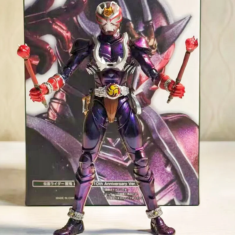 New Shf Anime Kamen Rider Kabuto Basic 10th Anniversary Commemorative Bone Carving Action Figure Model Toy Gift Birthday Gift