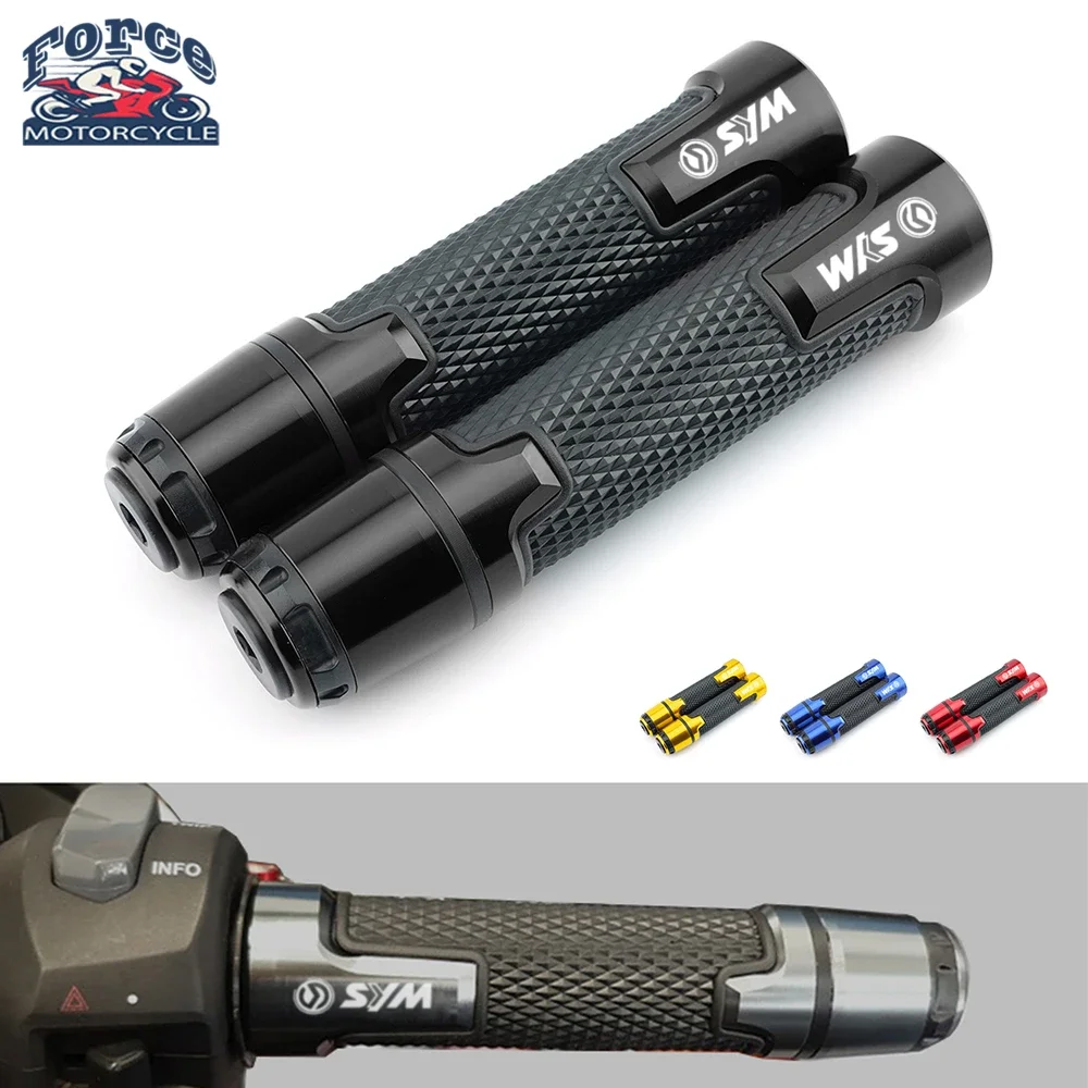 

For SYM Joymax Z 125 200 250 300 GTS 250i 300i T3 Maxsym 400 600i TL 500 Joyrides CRUISYM 300 7/8" Handle Handlebar Grips End