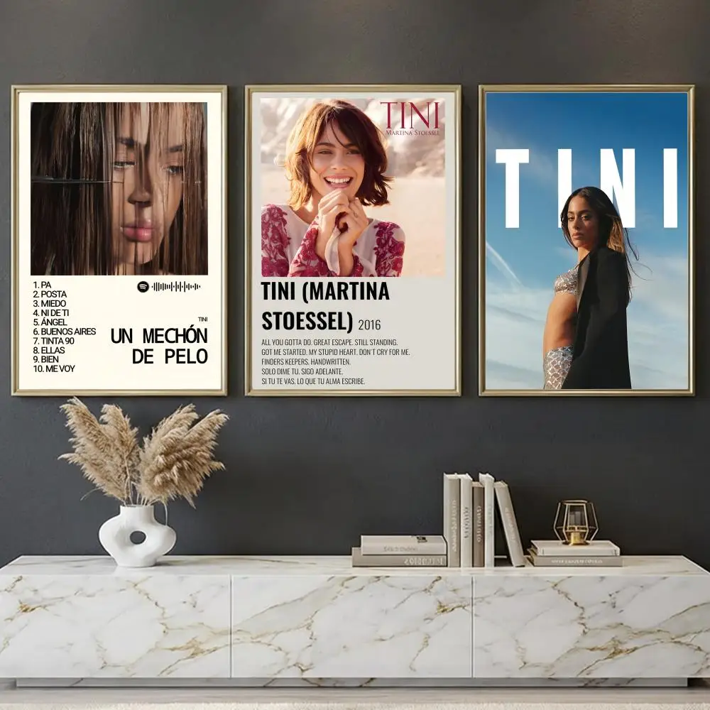 T-TINI Martina Stoessel Poster --HD-- Self-Adhesive Waterproof High-Toughness Universal Wall Decor