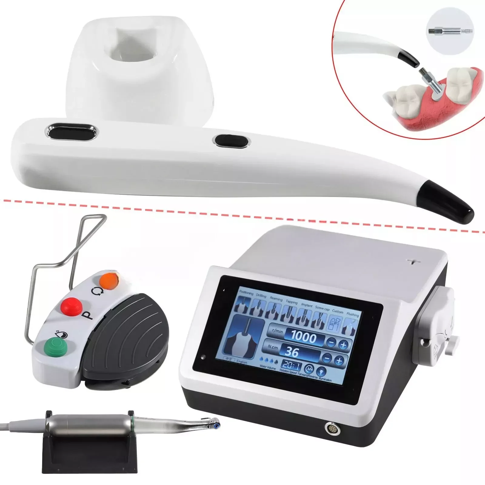 

ДЕНТАЛЬНАЯ ОСЕНТЕГРАЦИЯ ИМПЛЕТНАЯ СТАБИЛИЧЕСТВЕННЫЙ МОНИТОР ТЕСТЕР / ДВИГАТЕЛЬ СВЕТОДИОДНЫЙ ДВИГАТЕЛЬ + 20:1 ВОЛОКНОЙ ОПТИЧЕСКИЙ КОНТРИЧНЫЙ РУЧКАПИК ПОДХОДИТ NSK