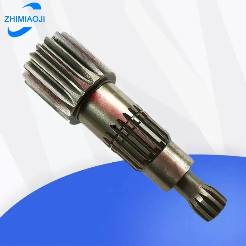 

In stock CSJHPSS Excavator Parts Hydraulic Motor Rotation Part Replacement Part Swing Gear Shaft Pinion For PC18