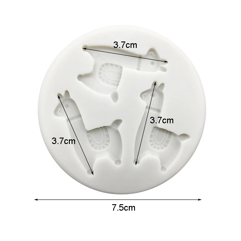 Alpaka Silikonform Sugarcraft Fondant Kuchen Dekorieren Werkzeuge Cupcake Schokolade Backform – Detail 5