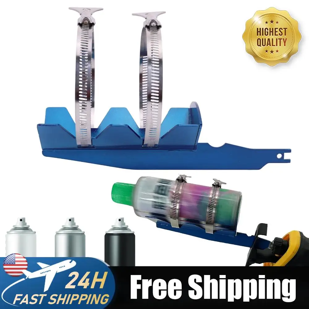 

Adjustable Paint Can Mixer with Double Clamp with One-Click Adjustment with Gloves Efficient Mixing Tool for Artist House & DIY