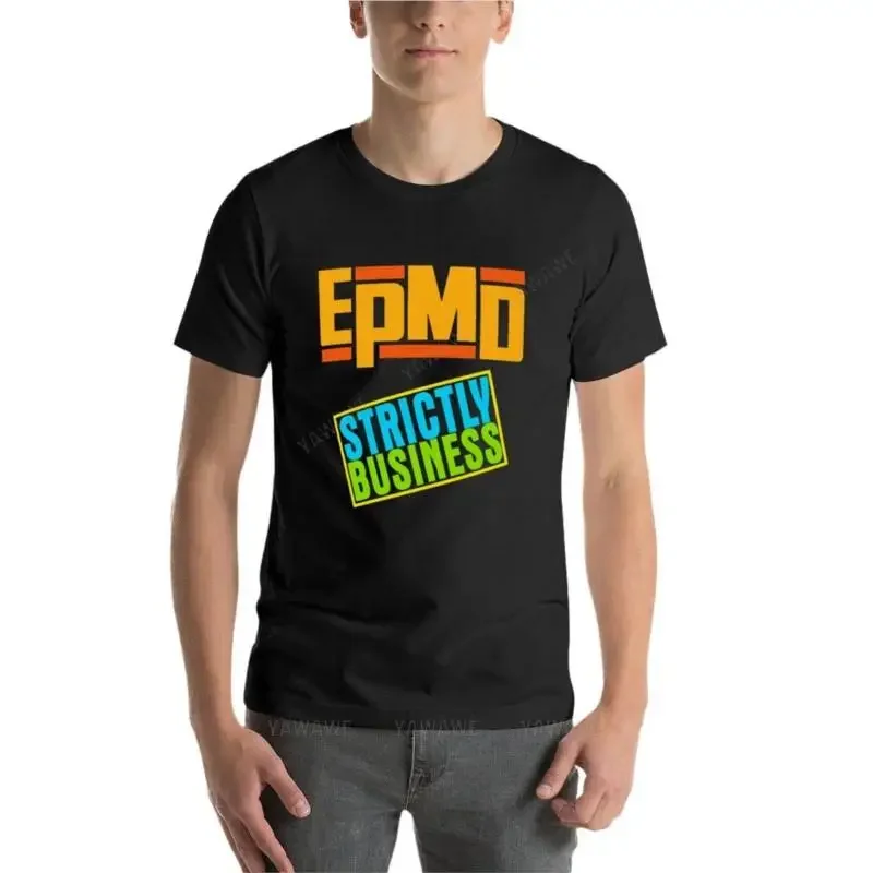 EPMD - تي شيرت مطبوع طبق الأصل من الأعمال بدقة تي شيرت فارغ تي شيرت بلوزة تي شيرت قصير للرجال بأكمام طويلة تي شيرت