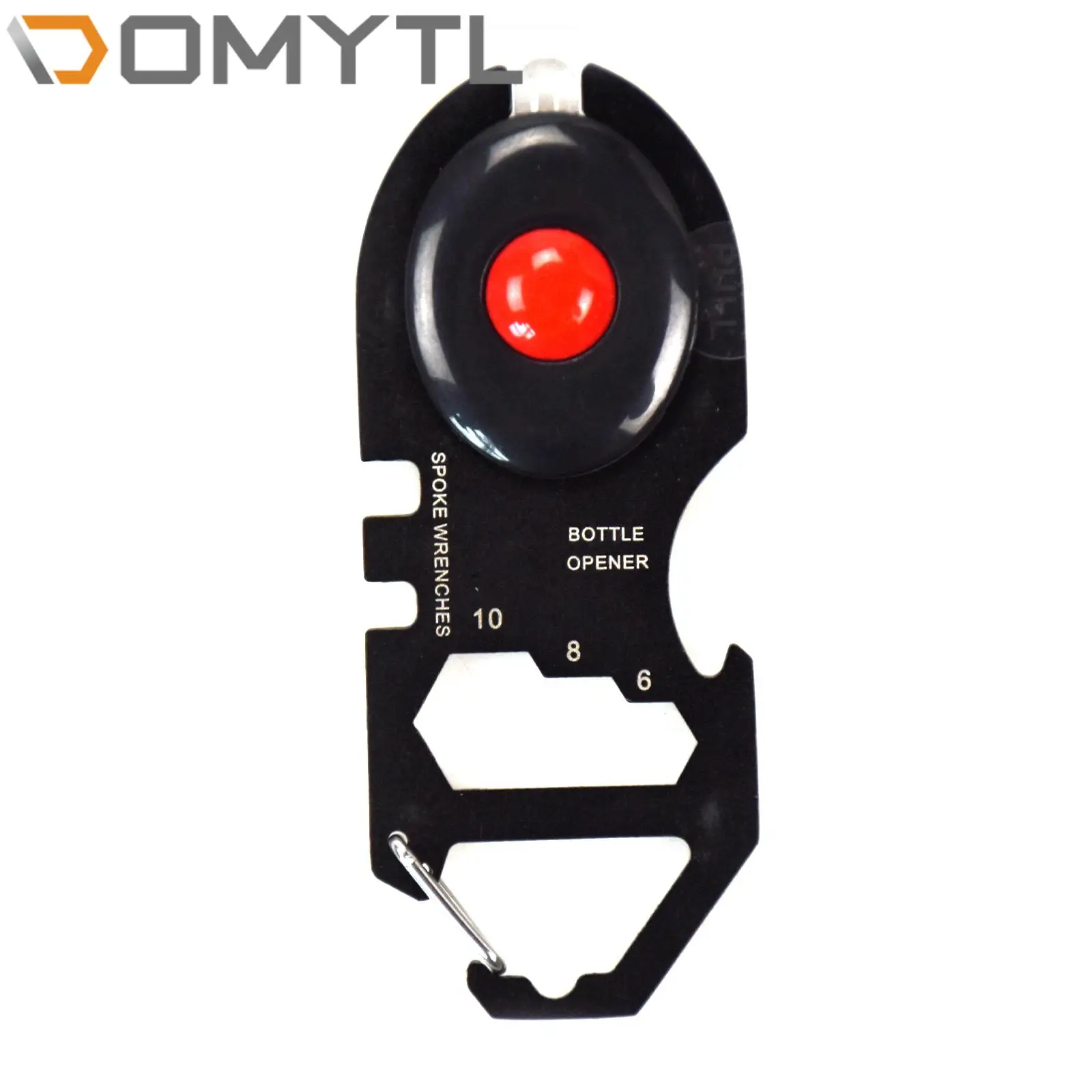 

1PCS Stainless Steel Tool Card Outdoor Multi-Function Portable Light With Keychain