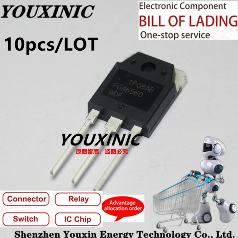 

YOUXINIC 2021+ 100% new imported original FGA6560WDF FGA6560 TO-247 IGBT triode 650V 60A triode