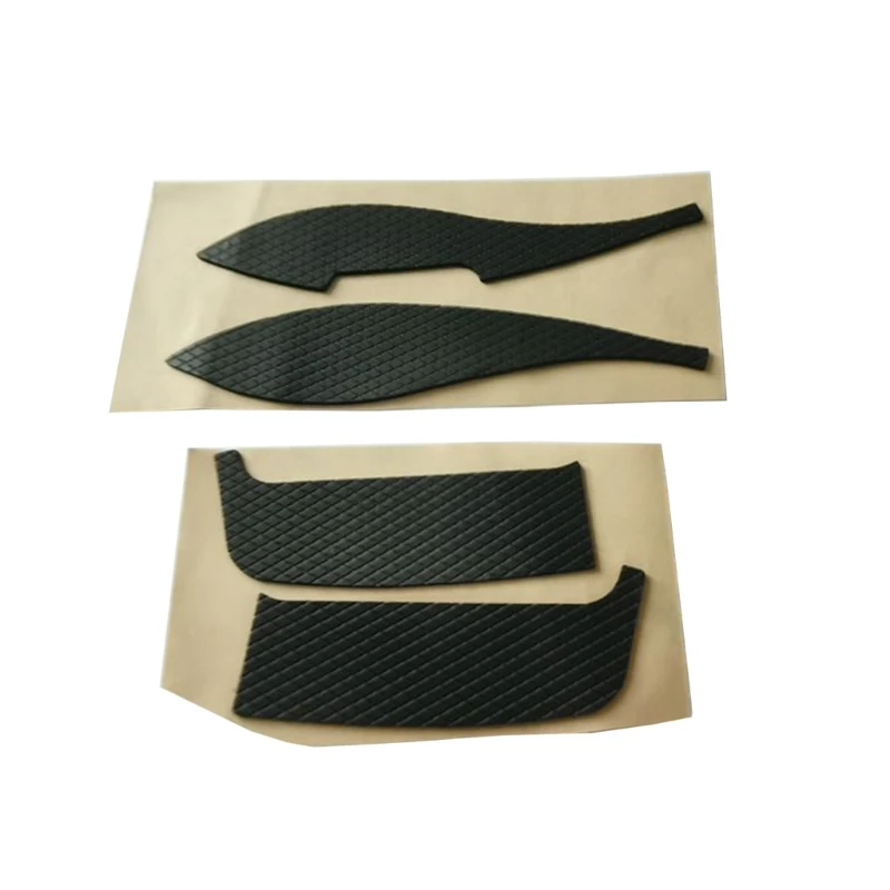 F3MA Game Mouse Skin Adesivi laterali con nastro antiscivolo per mouse 2S/3S ovunque nero