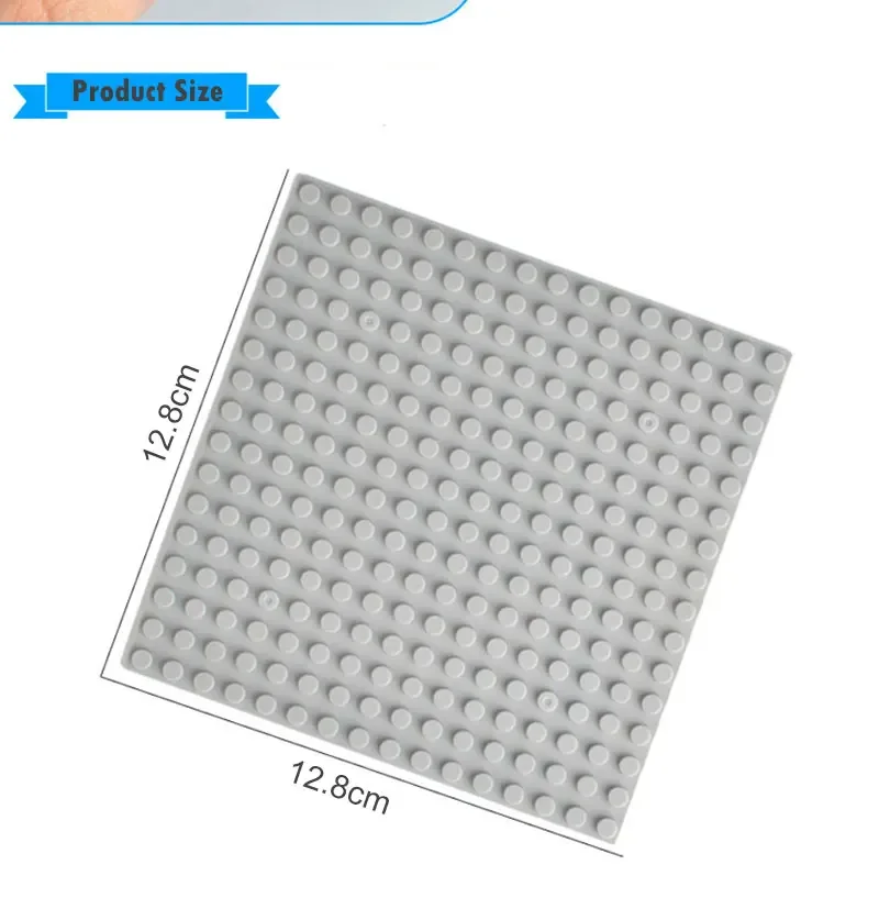 Grundplatten 32x32 16x32 Punkte Klassische Grundplatten MOC Ziegel City Dimensions Bausteine Figuren Konstruktionsspielzeug – Detail 16