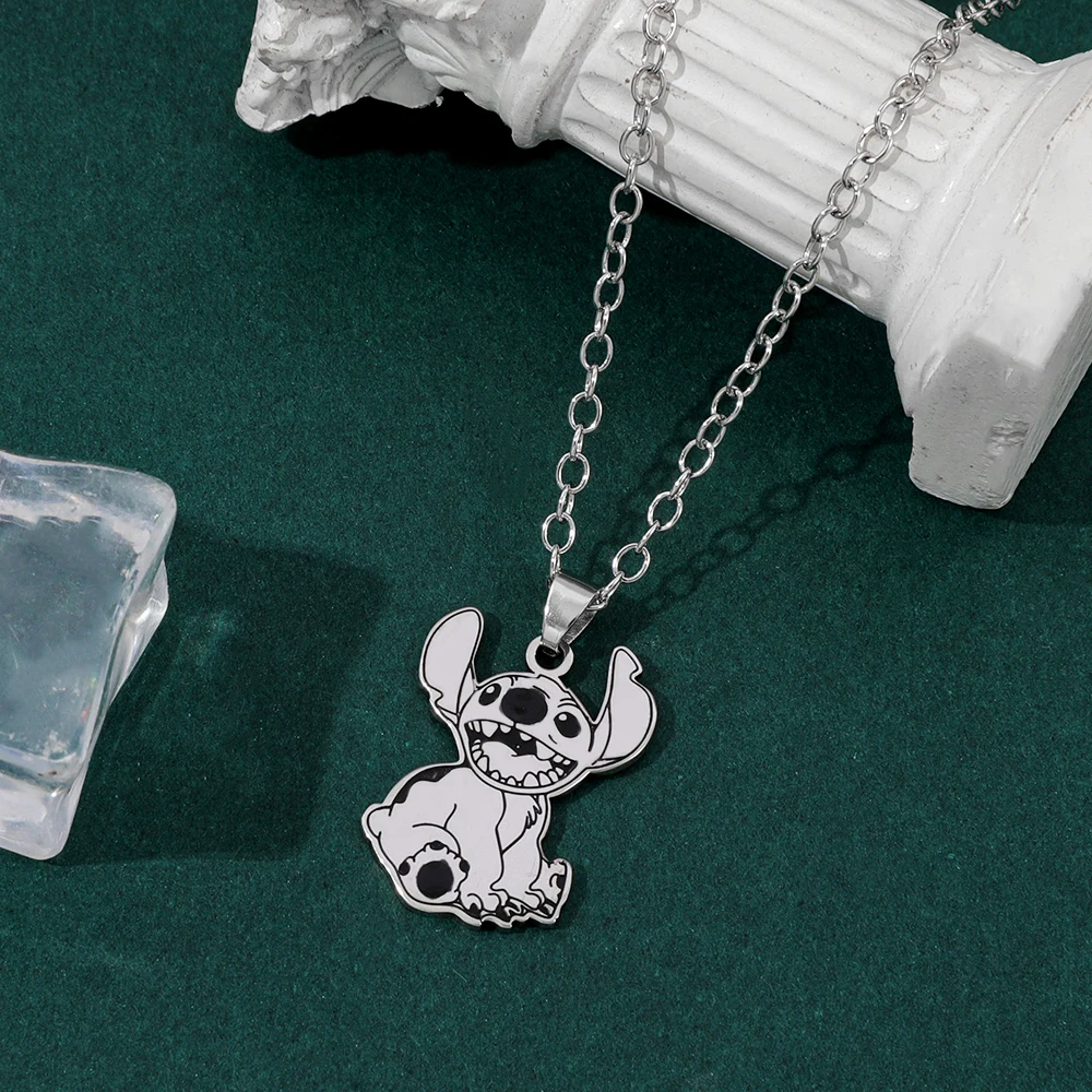 أزياء غرزة فضية اللون الفولاذ المقاوم للصدأ سلسلة قلادة للجنسين الترقوة حزب مجوهرات الإكسسوار للرجال والنساء