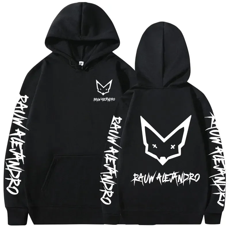 

Rauw Alejandro Logo Print Hoodies Men Women Clothes Harajuku Aesthetic Pullovers Fashion Hip Hop Long Sleeve Sweatshirts Unisex