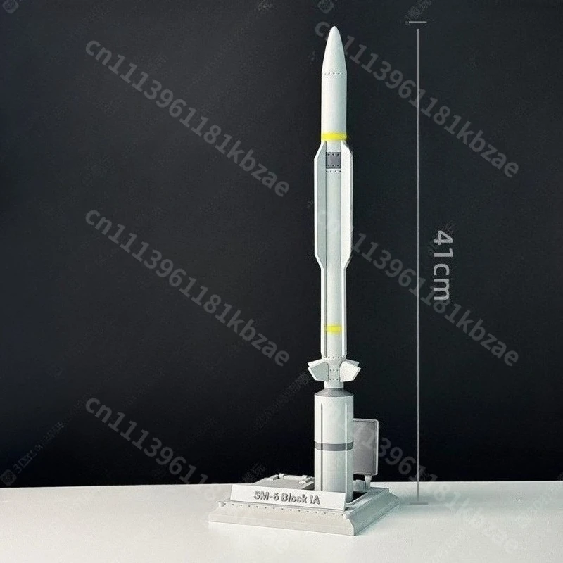Standard 6 Anti-aircraft Missile 3D Printed Model of Vertical Launch for US Navy Shipborne Equipment Non Functional Model