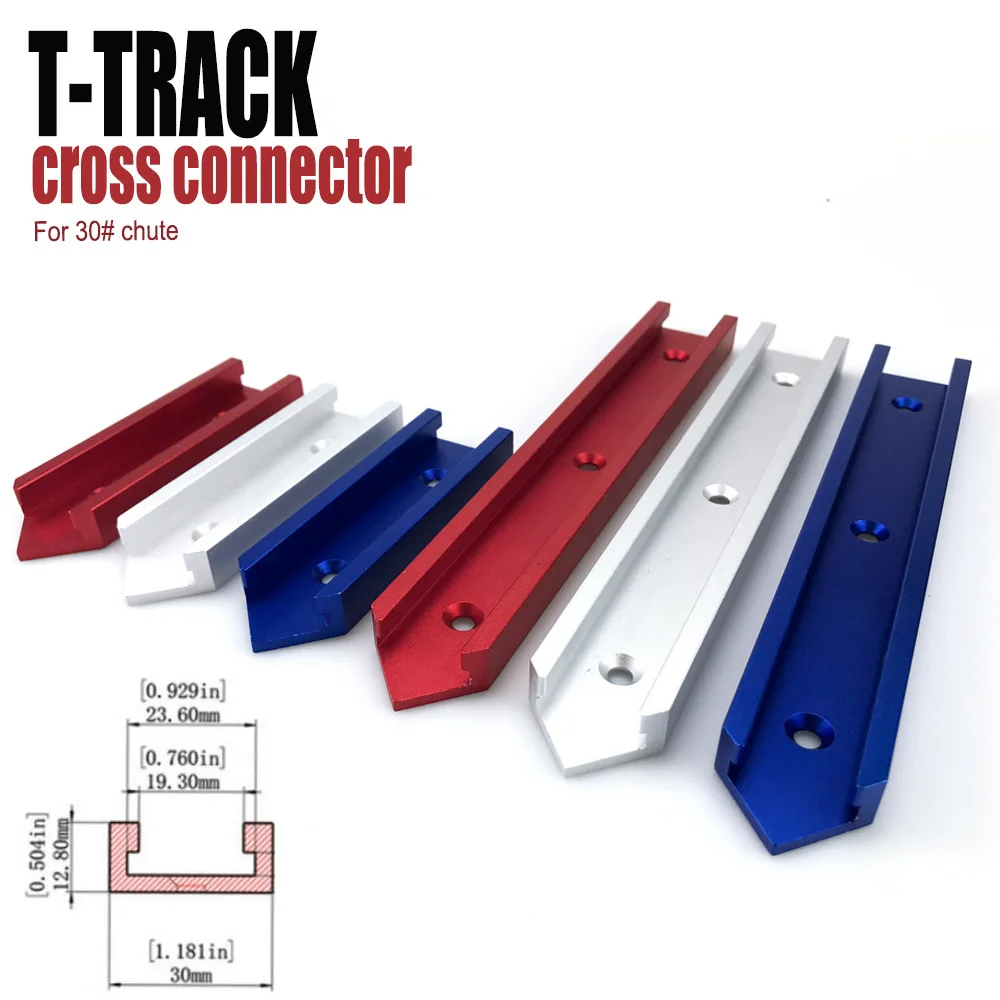 T-Slot Connector General Woodworking 30 Cross Chute Cross Shape Connecting Slot 30 Woodworking Chute