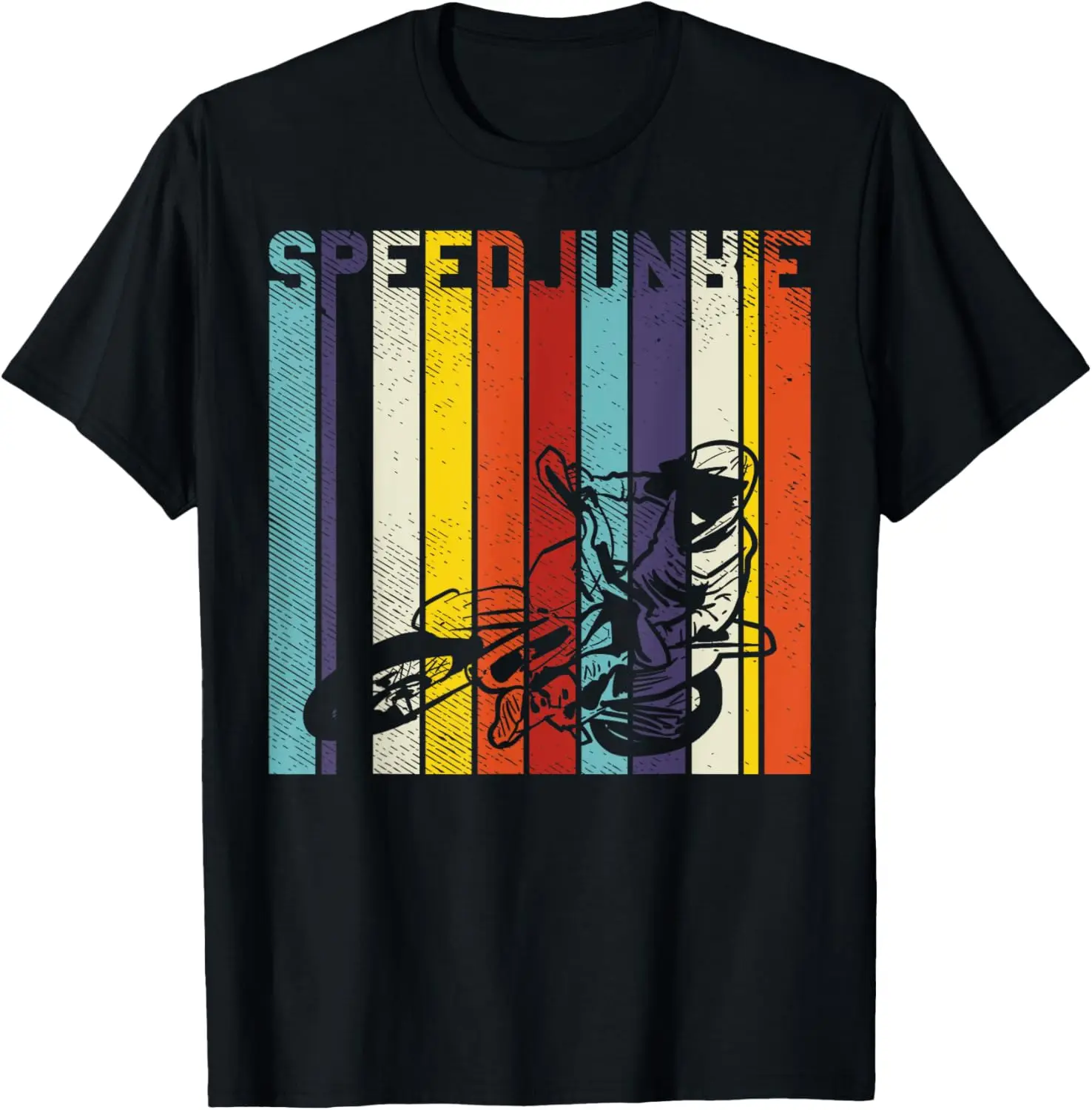 

Speed Junkie Dirt Bike Retro Motocross Motorcycle Race Gift T-Shirt Motorcycle
