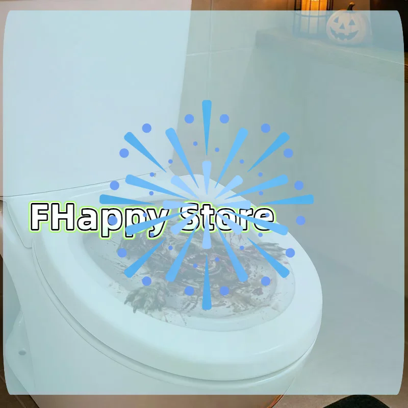 [MA]Halloween Horror Zombie Dog Toilet Stickers Bathroom Beach Floor Decal Waterproof Anti-Slip Removable Bathtub Decor[MA]