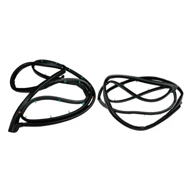 

Fitment Window Seal 82130-2V000 82140-2V000 Simple Installs for Vehicle 2012-2017 Prevents Rain & Dust Entry