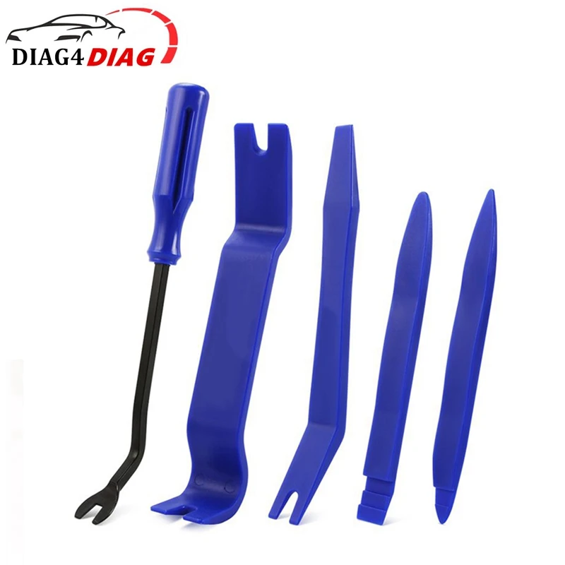 Plastikowy zestaw narzędzi do demontażu radia samochodowego Klips do drzwi Panel wykończenia Dash Audio Removal Installer Pry Kit Refit Set