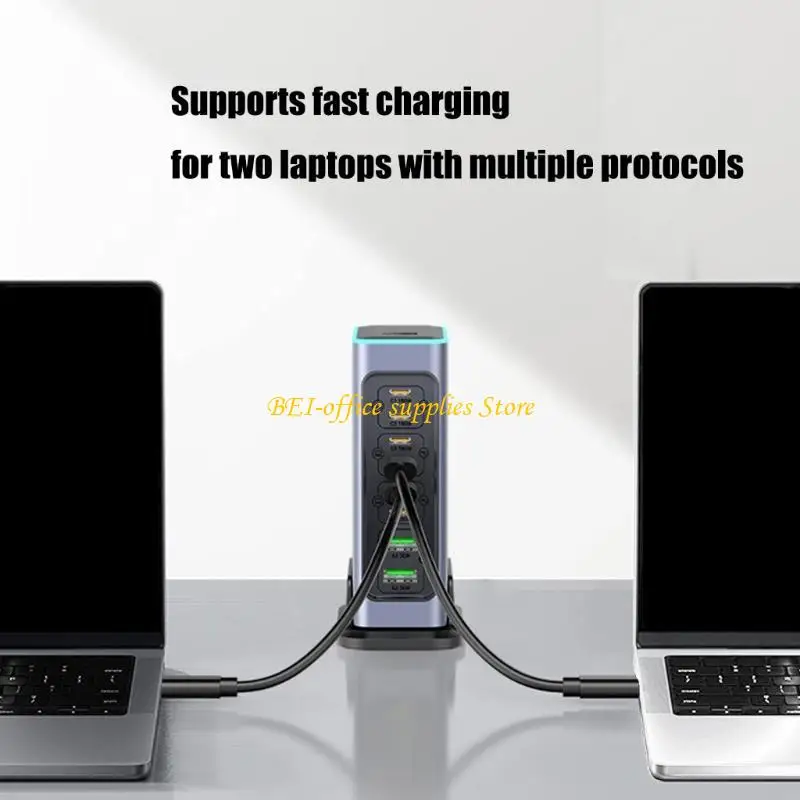 

A9LC 8 Port Fast 660W Charging Station Powerful PD100W for Laptops Phones